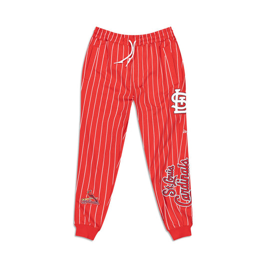 St. Louis Cardinals Logo Select Pinstripe Jogger - New Era Cap