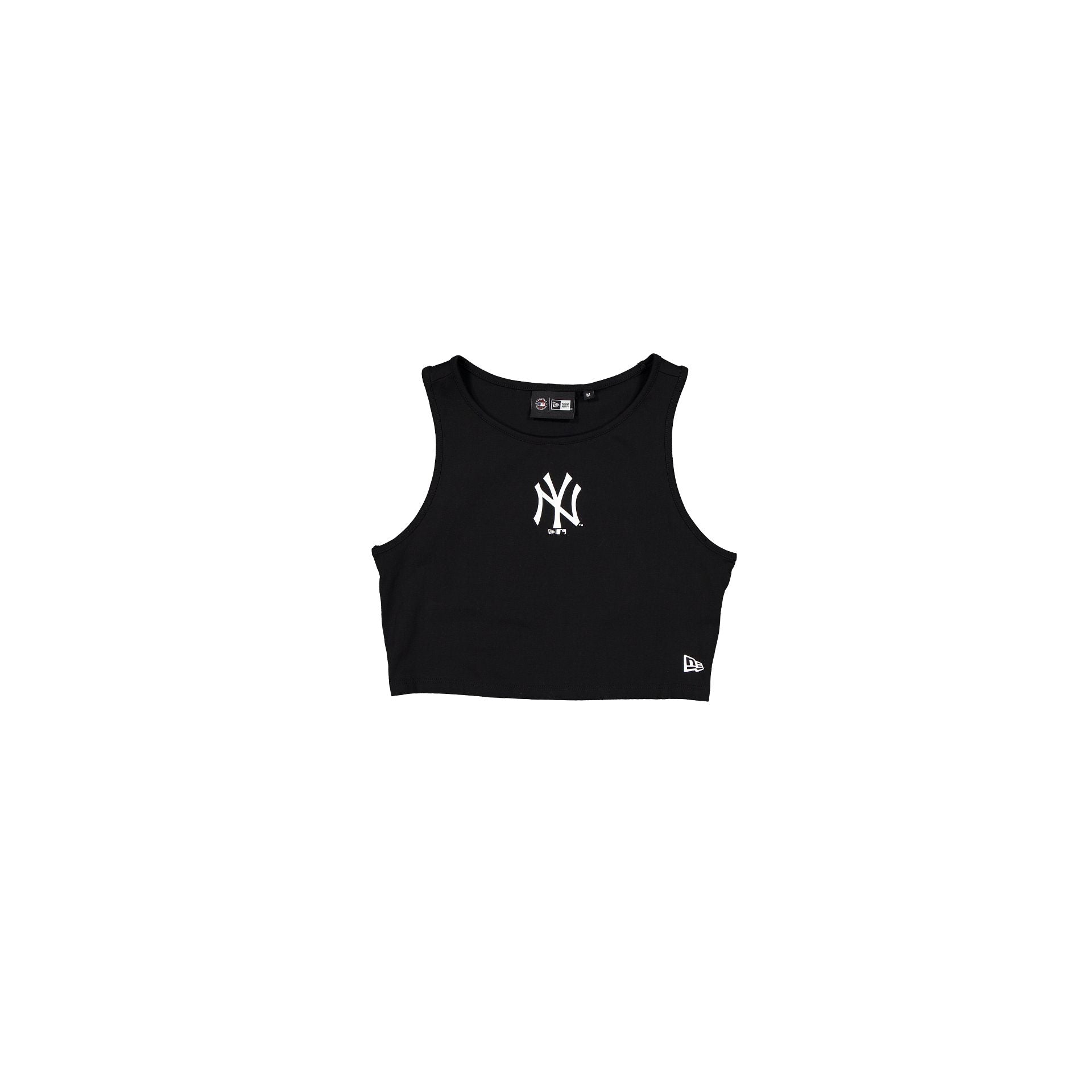 New York Yankees Women's Cropped Black Tank Top – New Era Cap