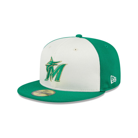 Miami Marlins St. Patrick's Day 2024 59FIFTY Fitted Hat