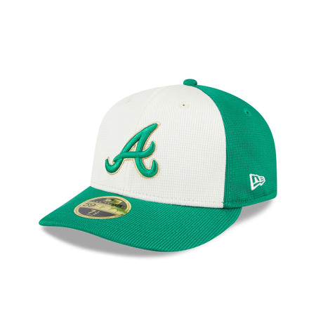 Atlanta Braves St. Patrick's Day 2024 Low Profile 59FIFTY Fitted Hat