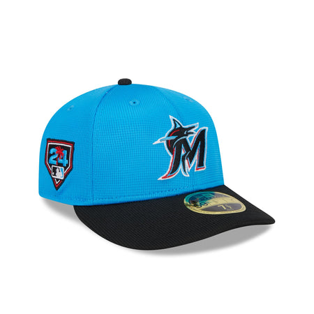Miami Marlins 2024 Spring Training Low Profile 59FIFTY Fitted Hat