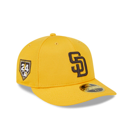 San Diego Padres 2024 Spring Training Low Profile 59FIFTY Fitted Hat