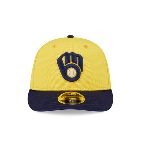 Milwaukee Brewers 2024 Spring Training Low Profile 59FIFTY Fitted Hat