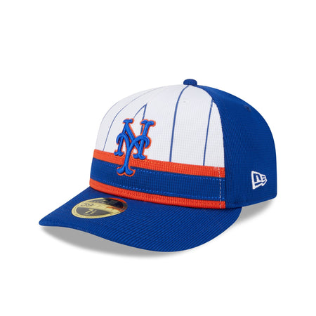 New York Mets 2024 Batting Practice Low Profile 59FIFTY Fitted Hat