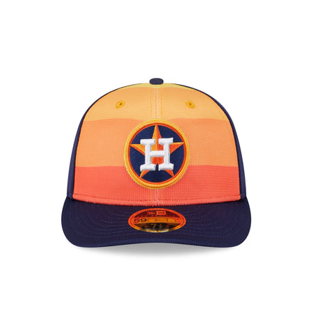 Houston Astros 2024 Batting Practice Low Profile 59FIFTY Fitted Hat