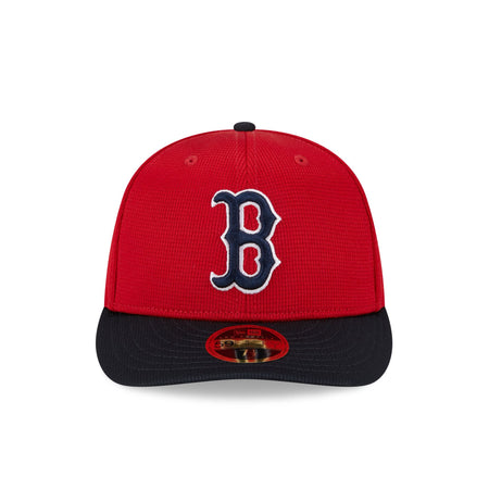 Boston Red Sox 2024 Batting Practice Low Profile 59FIFTY Fitted Hat