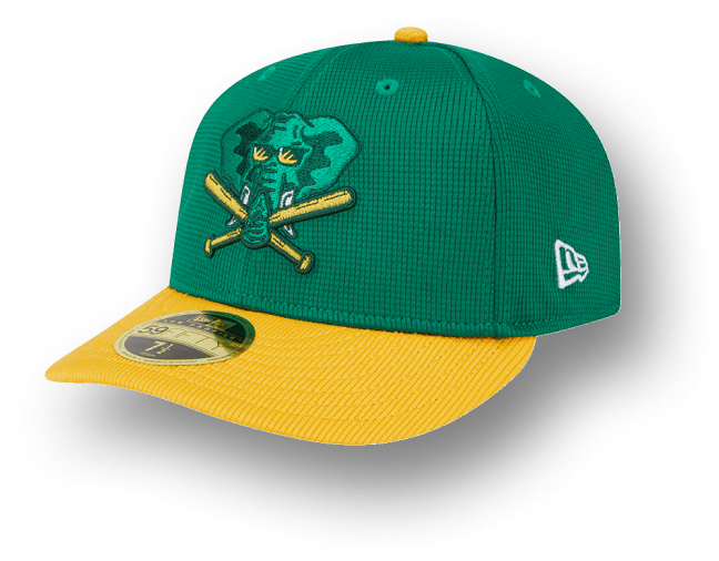 Oakland Athletics 2024 Batting Practice Low Profile 59FIFTY Fitted Hat