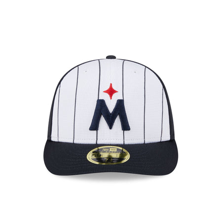 Minnesota Twins 2024 Batting Practice Low Profile 59FIFTY Fitted Hat