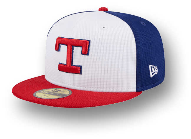 Texas Rangers 2024 Batting Practice 59FIFTY Fitted Hat
