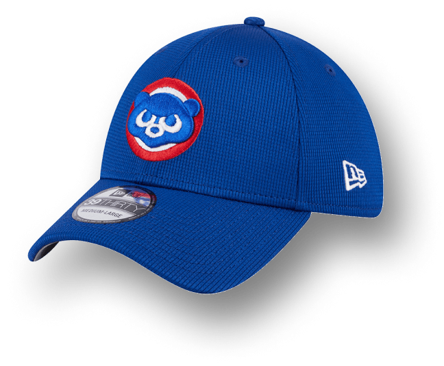 Chicago Cubs 2024 Batting Practice 39THIRTY Stretch Fit Hat