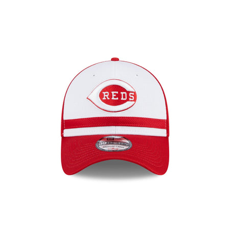 Cincinnati Reds 2024 Batting Practice 39THIRTY Stretch Fit Hat