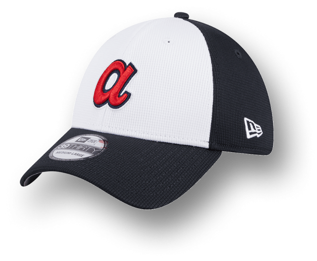 Atlanta Braves 2024 Batting Practice 39THIRTY Stretch Fit Hat