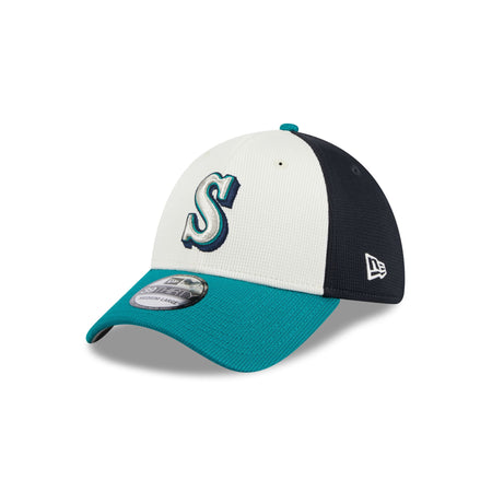 Seattle Mariners 2024 Batting Practice 39THIRTY Stretch Fit Hat