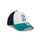 Seattle Mariners 2024 Batting Practice 39THIRTY Stretch Fit Hat