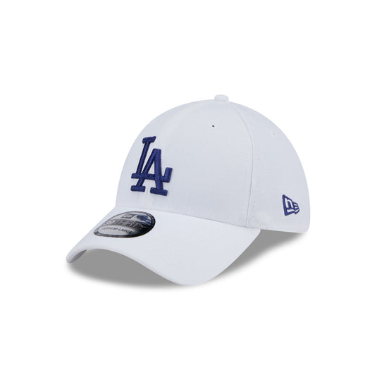 Los Angeles Dodgers Optic White 39THIRTY Stretch Fit Hat - New Era Cap