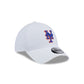 New York Mets Optic White 39THIRTY Stretch Fit Hat