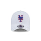 New York Mets Optic White 39THIRTY Stretch Fit Hat