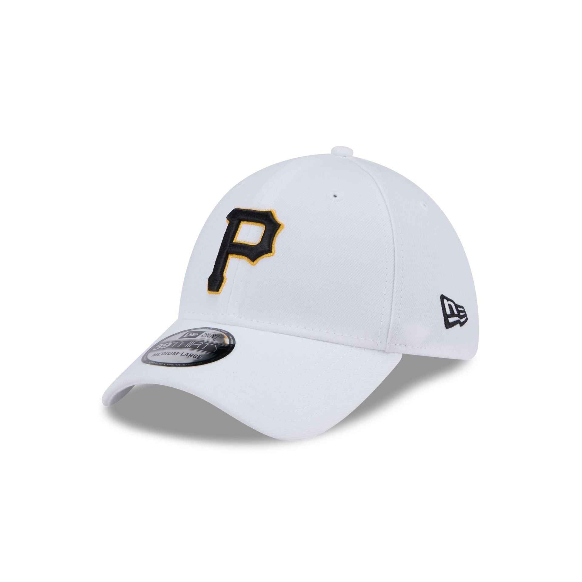 Pittsburgh Pirates Optic White 39THIRTY Stretch Fit Hat – New Era Cap