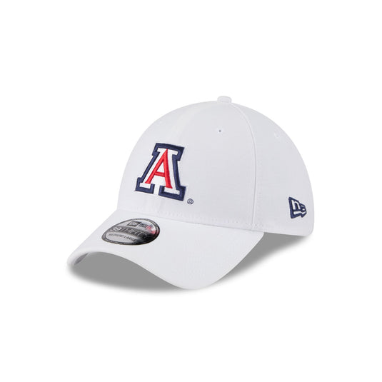 Arizona Wildcats Optic White 39THIRTY Stretch Fit Hat - New Era Cap