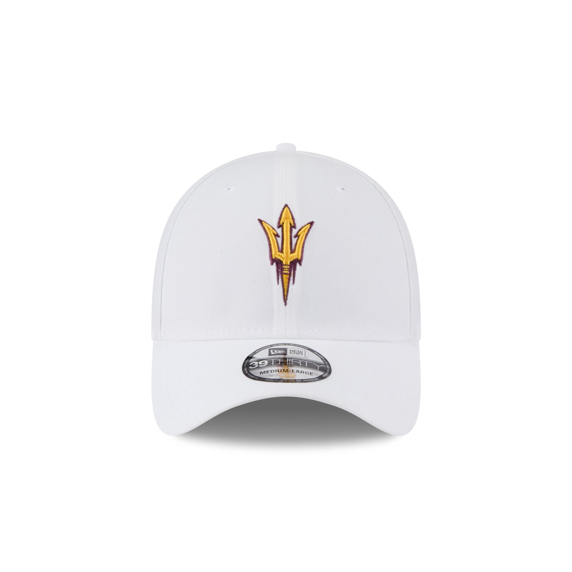 Arizona State Sun Devils Optic White 39THIRTY Stretch Fit Hat