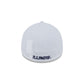 Illinois Fighting Illini Optic White 39THIRTY Stretch Fit Hat