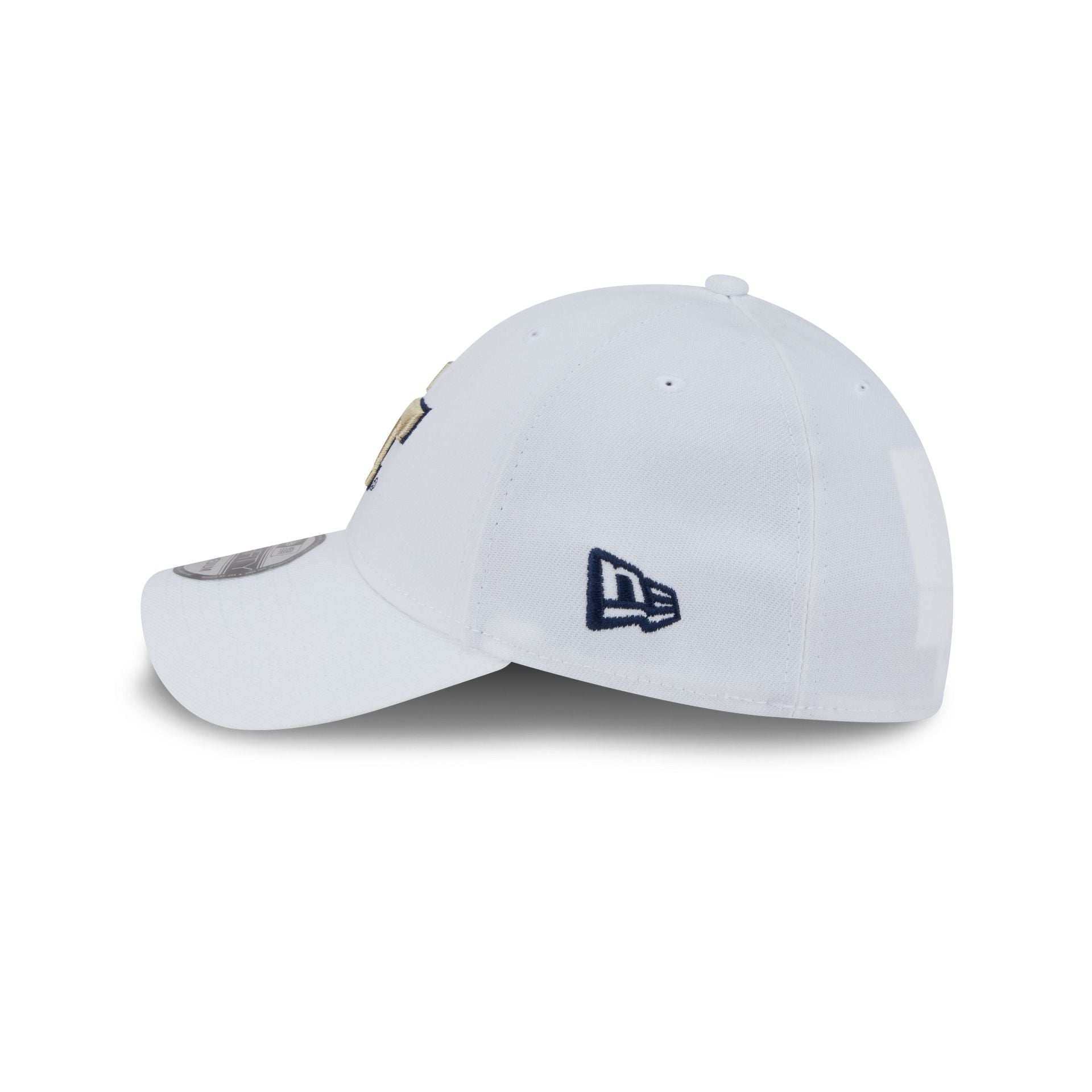 Georgia Tech Yellow Jackets Optic White 39THIRTY Stretch Fit Hat