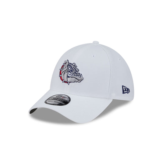 Gonzaga Bulldogs Optic White 39THIRTY Stretch Fit Hat - New Era Cap