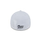 Louisville Cardinals Optic White 39THIRTY Stretch Fit Hat