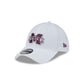 Mississippi State Bulldogs Optic White 39THIRTY Stretch Fit Hat