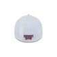 Mississippi State Bulldogs Optic White 39THIRTY Stretch Fit Hat