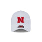 Nebraska Cornhuskers Optic White 39THIRTY Stretch Fit Hat
