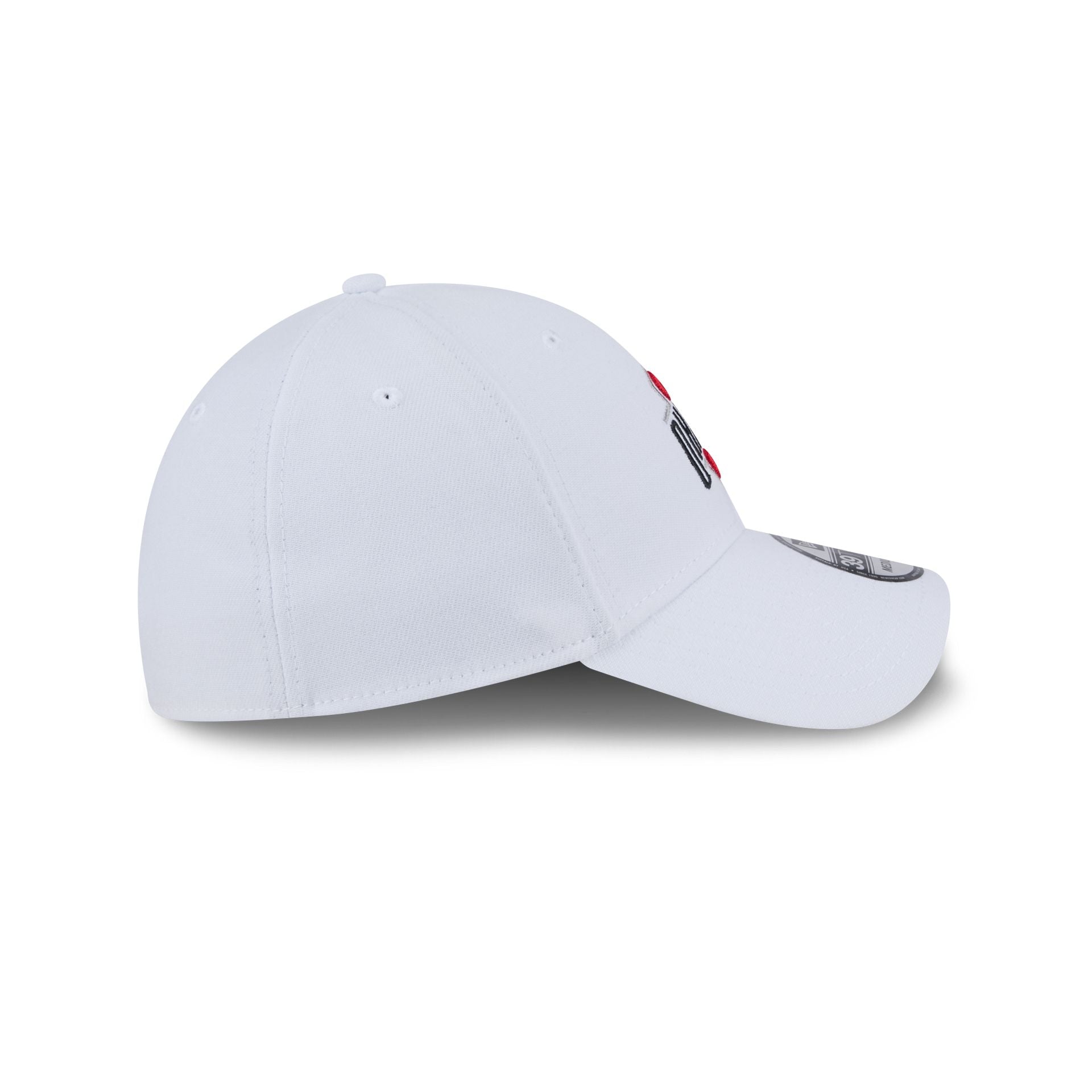 Ohio State Buckeyes Optic White 39THIRTY Stretch Fit Hat