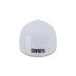 Oklahoma State Cowboys Optic White 39THIRTY Stretch Fit Hat