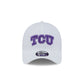 TCU Horned Frogs Optic White 39THIRTY Stretch Fit Hat