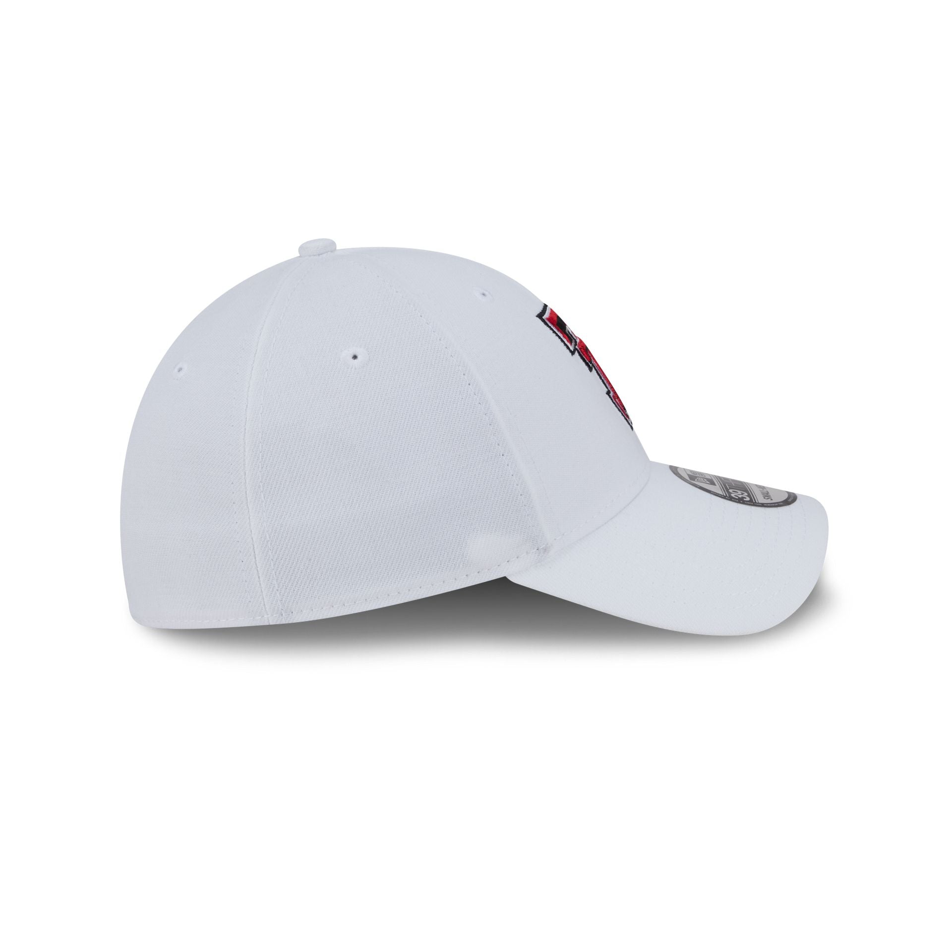 Texas Tech Red Raiders Optic White 39THIRTY Stretch Fit Hat – New