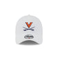Virginia Cavaliers Optic White 39THIRTY Stretch Fit Hat