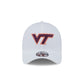 Virginia Tech Hokies Optic White 39THIRTY Stretch Fit Hat