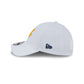 West Virginia Mountaineers Optic White 39THIRTY Stretch Fit Hat
