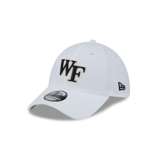 Wake Forest Demon Deacons Optic White 39THIRTY Stretch Fit Hat - New Era Cap