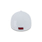 Utah Utes Optic White 39THIRTY Stretch Fit Hat
