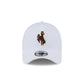 Wyoming Cowboys Optic White 39THIRTY Stretch Fit Hat