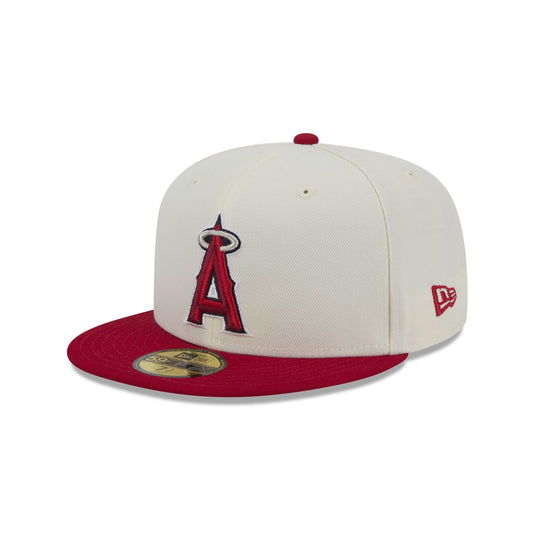 Los Angeles Angels Chrome 59FIFTY Fitted Hat - New Era Cap