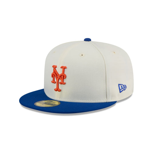 New York Mets Chrome 59FIFTY Fitted Hat - New Era Cap