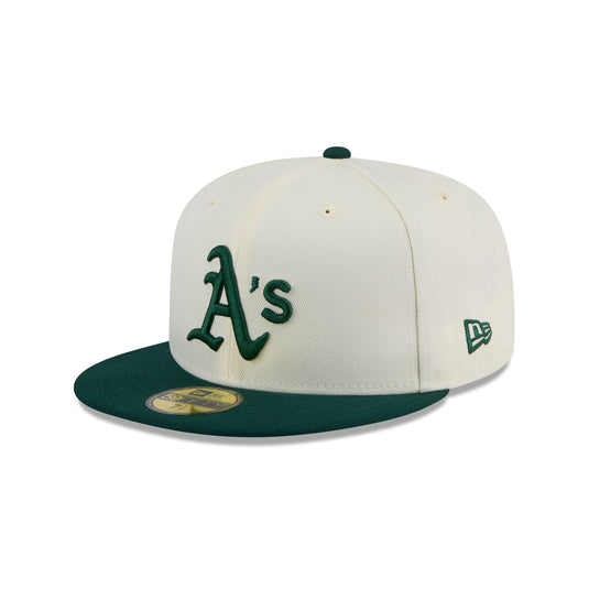 Athletics Chrome 59FIFTY Fitted Hat - New Era Cap