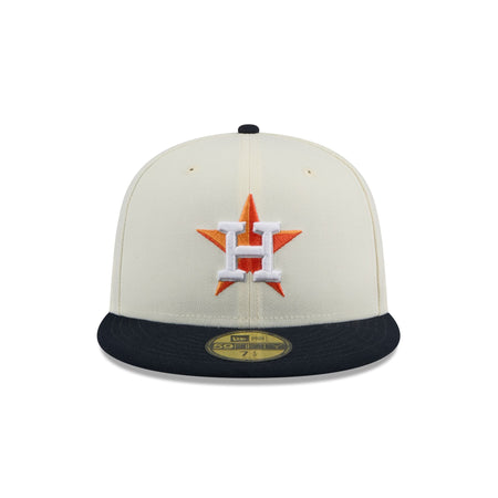 Houston Astros Chrome 59FIFTY Fitted Hat