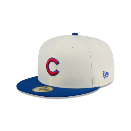 Chicago Cubs Chrome 59FIFTY Fitted Hat