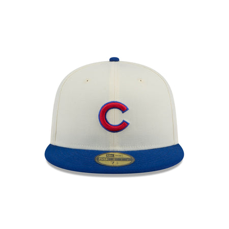 Chicago Cubs Chrome 59FIFTY Fitted Hat