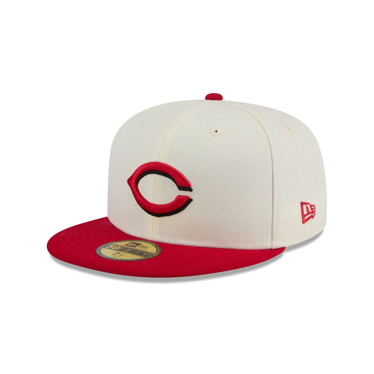 Cincinnati Reds Chrome 59FIFTY Fitted Hat - New Era Cap