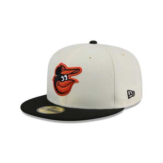 Baltimore Orioles Chrome 59FIFTY Fitted Hat - New Era Cap