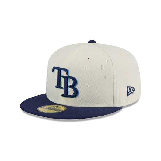 Tampa Bay Rays Chrome 59FIFTY Fitted Hat - New Era Cap